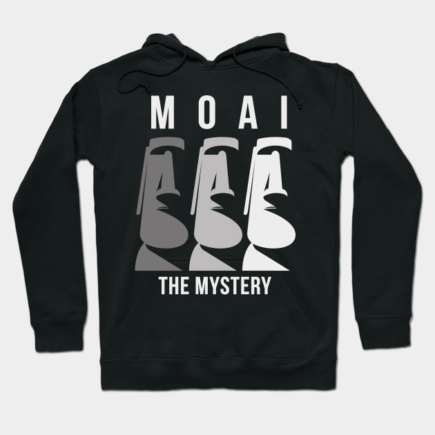 The Moai Mystery Rapa Nui Easter Island Statues Hoodie by Foxxy Merch